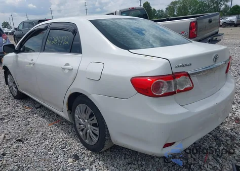 2013 Toyota Corolla Le from USA, damaged, VIN 2T1BU4EE6DC029667